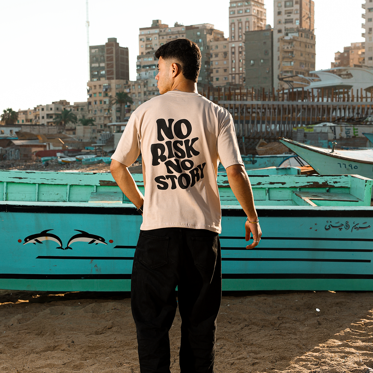 Bundle 1 ( DGU BLACK TEE + NRNS BEIG TEE )